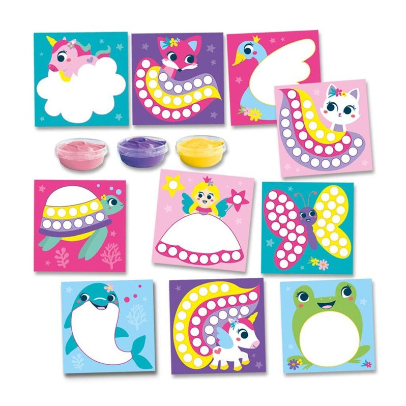 Zestaw kreatywny SES Creative Fingerprint Paint 14446