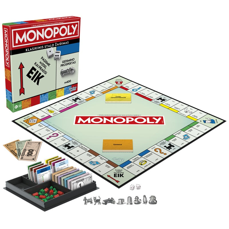 Stalo žaidimas Hasbro Monopoly G0009LIT