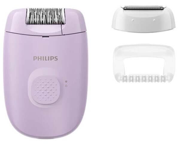 Depilator Philips Series 2000 BRE237/00, fioletowy