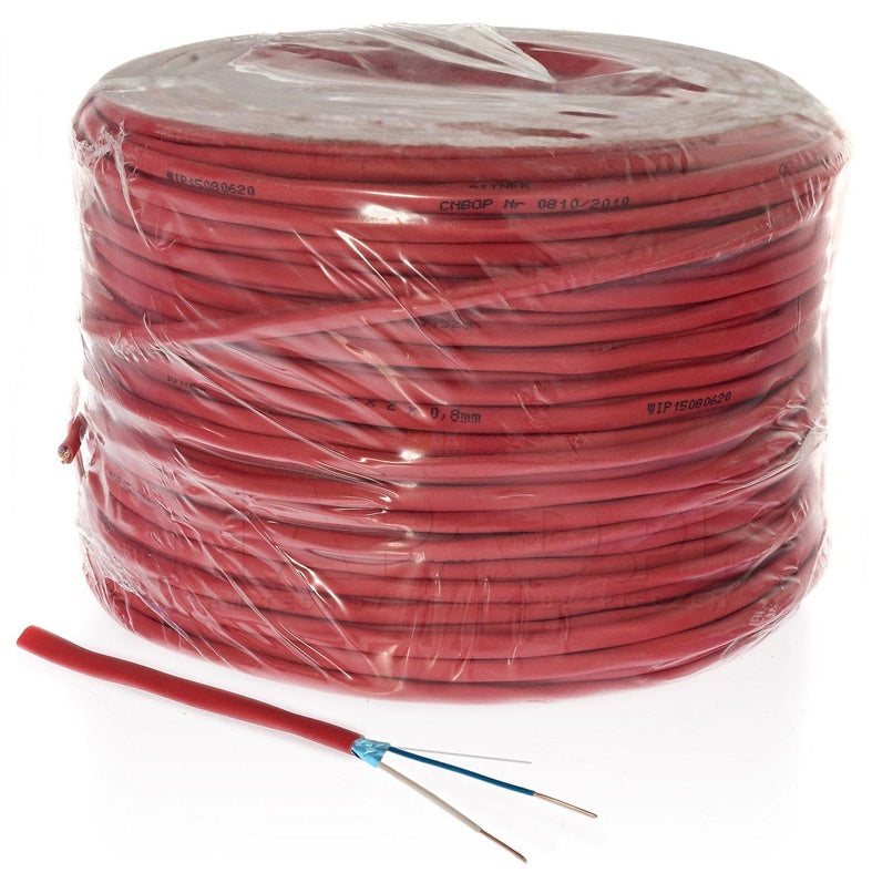 Priešgaisrinis kabelis Bitner 2x0.8mm², 100 m