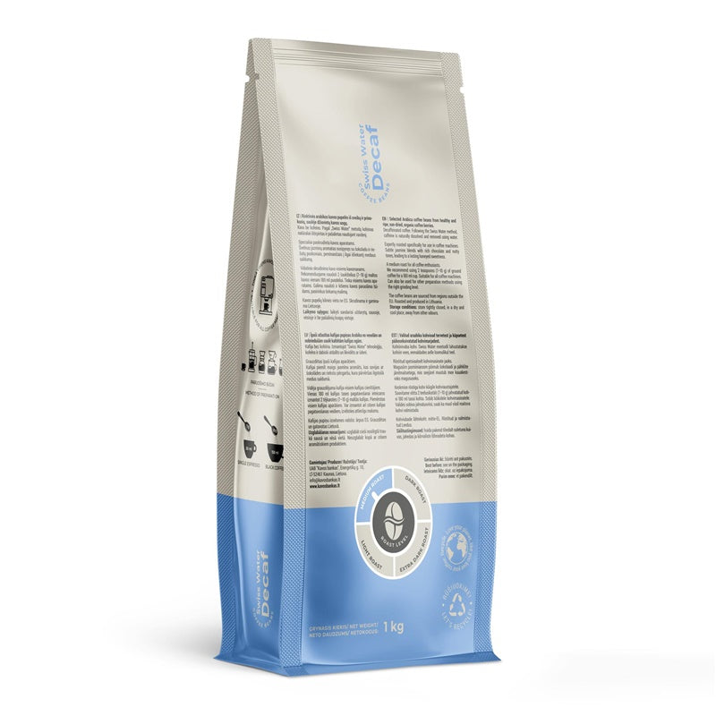 Kavos pupelės Home Bee Decaf, 1 kg