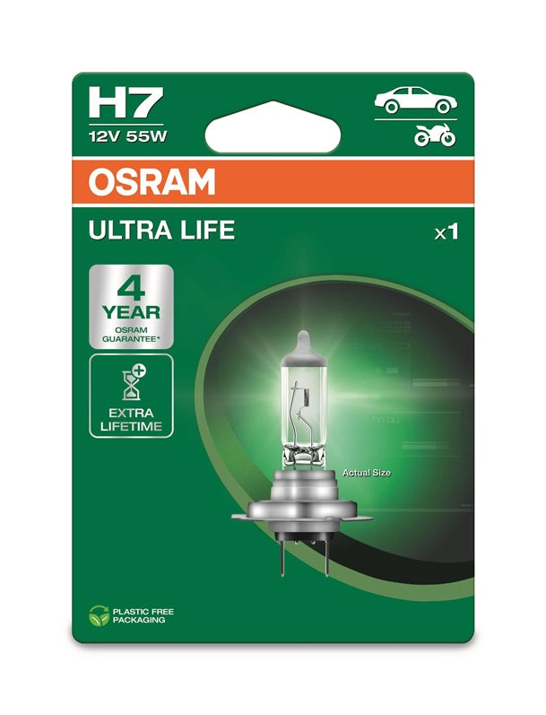 BULB AUT OSRAM 64210ULT 55W 12V H7