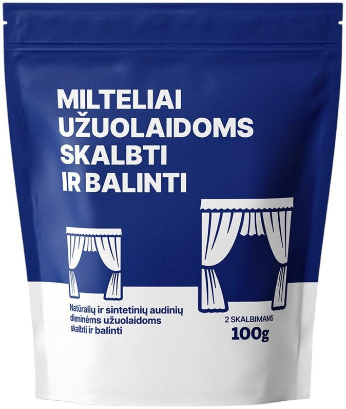 POWDER CURTAINS WASH WHITE HI-LABS 100G