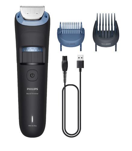 Maszynka do strzyżenia brody Philips 3000 BT3665/15, litowo-jonowa, ciemnoniebieska