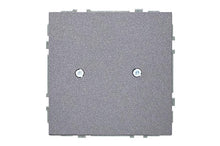 Recessed blanking cover LIREGUS MODERN, matt black