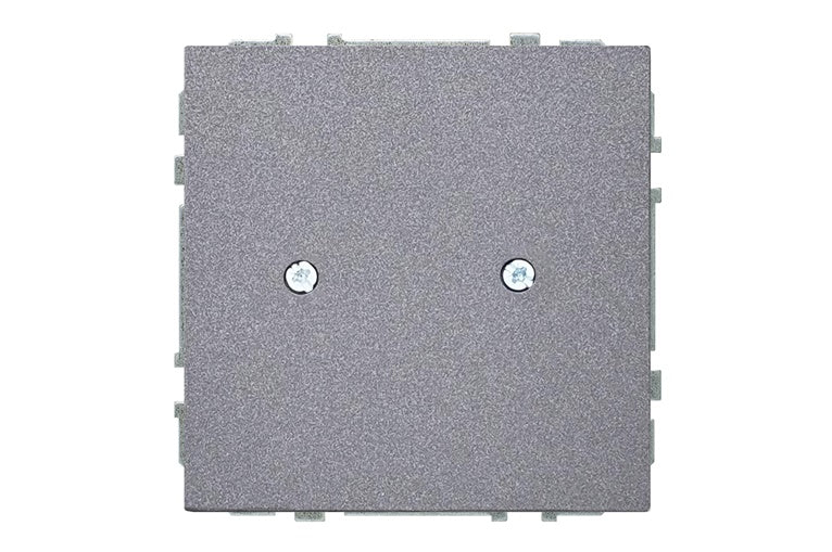 Recessed blanking cover LIREGUS MODERN, matt black