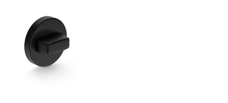 WC door latch Metal-Bud SUPRA, black