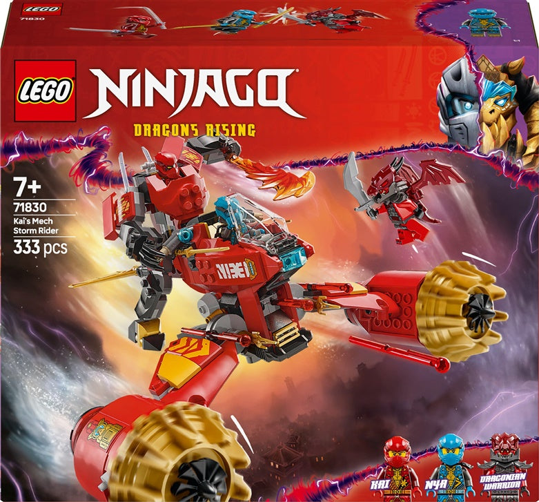 LEGO® Ninjago Kai's Mech Storm Rider, 333 pcs.