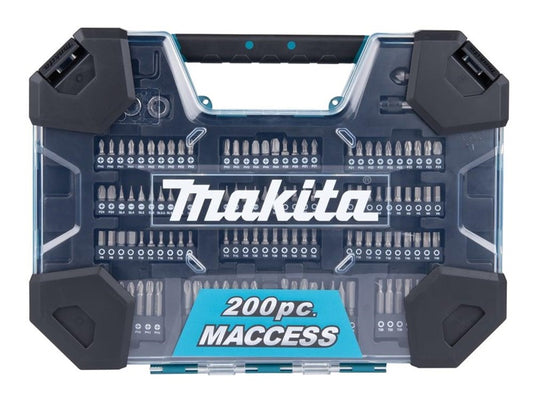 Zestaw wierteł i końcówek Makita 200 sztuk E-22610