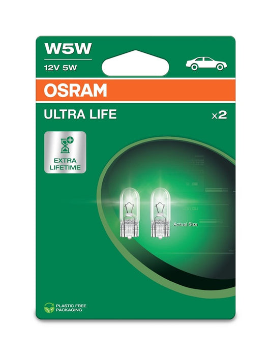 BULB AUT OSRAM 2825ULT-02B 5W 12V BLI2
