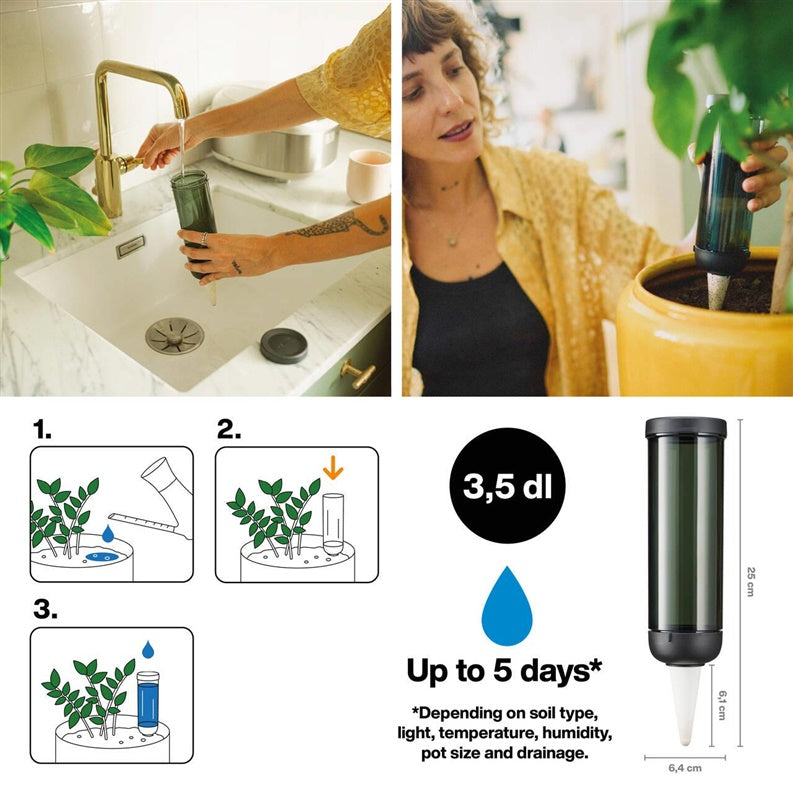 Kulka nawadniająca Fiskars 1075380, czarna, 0.35 l
