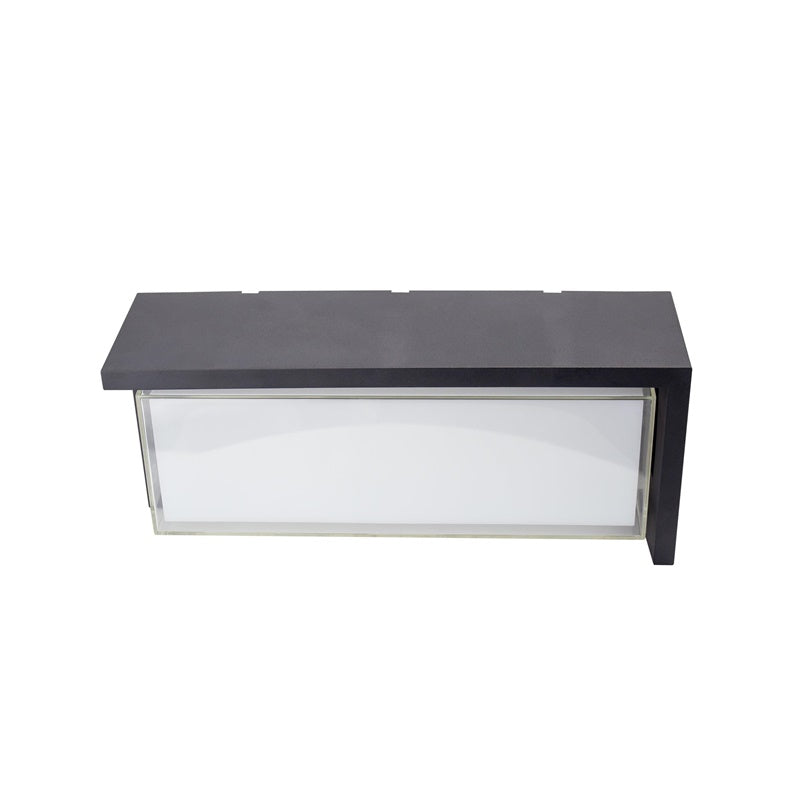Kinkiet zewnętrzny Spectrum, 20W, LED, IP65, czarny,
