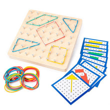 Zabawka edukacyjna Wood Geoboard CZS-411