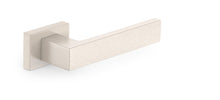 Klamka do drzwi wewnętrznych SQ Satin Nickel CUBE RT, nikiel
