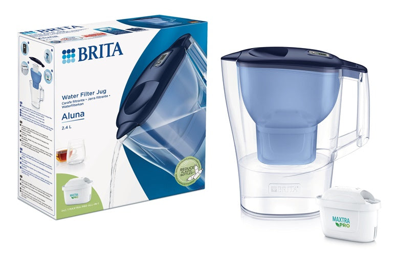 Water filter jug Brita ALUNA, 2.4 l, blue