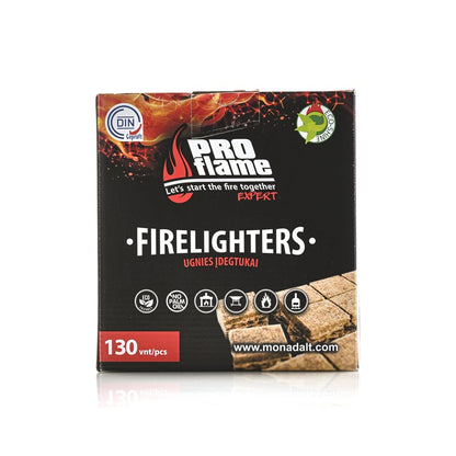 Rozpałka Pro Flame Expert, 11 cm x 17 cm, 130 szt.