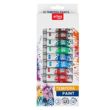 Farby gwaszowe, 12 kol. x 12 ml.