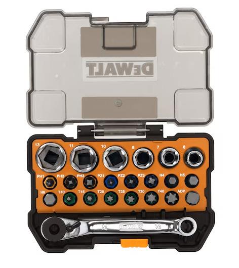 Zestaw bitów do wkrętarki DeWalt x McLaren, 24 szt.
