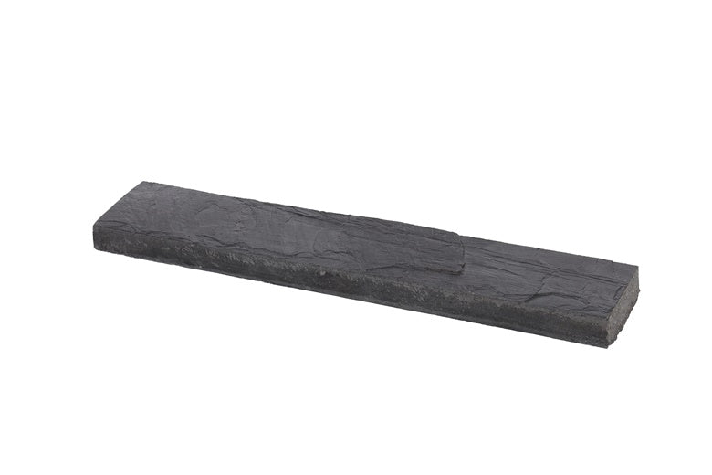 Slate lawn edging, 60 cm x 10 cm x 4.5 cm