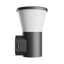 Outdoor post light 6W GU10 CCT 450lm IP44 black