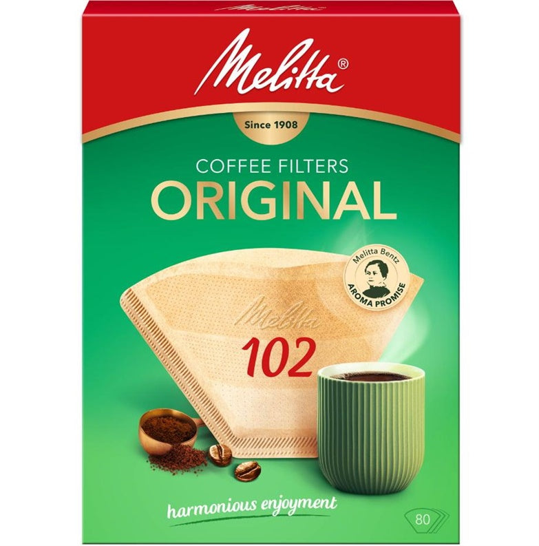 Coffee machine filter Melitta Original 102/80, 80 pcs.