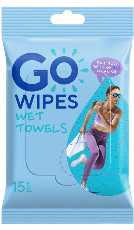SERVETKI NAWILŻANE GOWIPES REFRE SPORT 15 SZT.