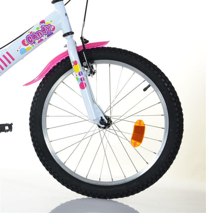 CHILD BICYCL CANDY 20 77330 WH/PINK