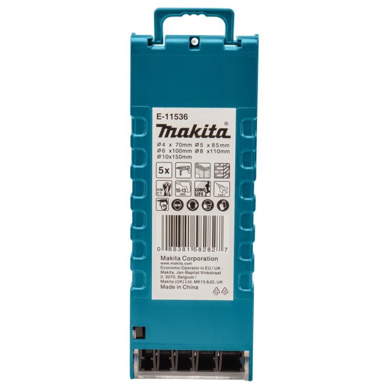 Grąžtų komplektas Makita E-11536, 5 vnt.