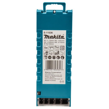 Grąžtų komplektas Makita E-11536, 5 vnt.