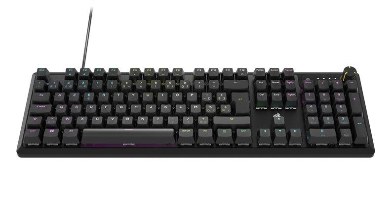 Klawiatura Corsair K70 CORE Red Switch Angielska (US), czarna