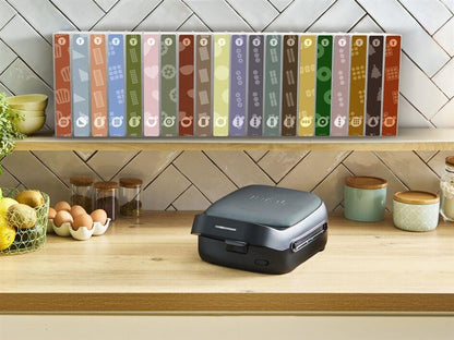 Sumuštinių keptuvė - vaflinė Tefal SW862BF0, 700 W
