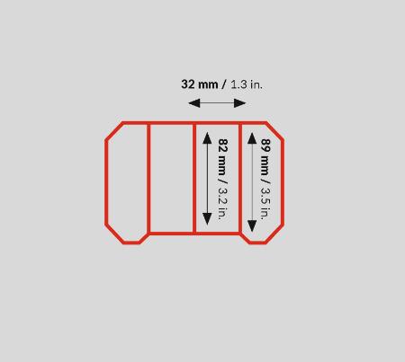 Parts Organizer Qbrick 110 × 145 × 47 mm