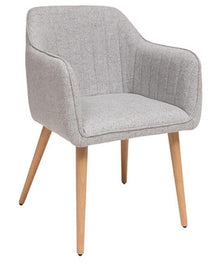 Atmosphera armchair, grey, 60 cm x 57 cm x 83.5 cm
