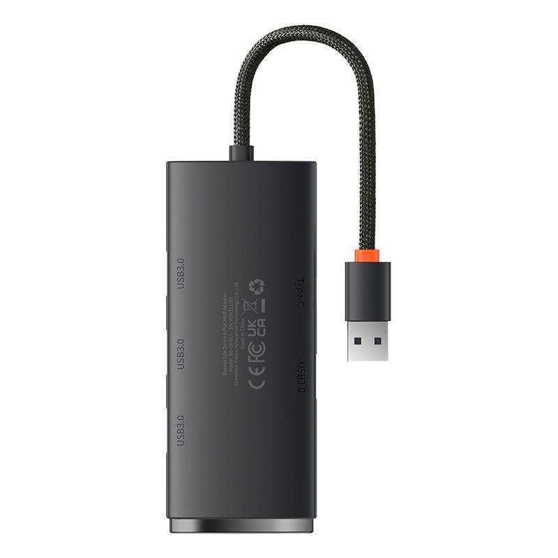 USB šakotuvas Baseus USB-A 4 (USB3.0) USB, 4 x USB, 0.25 m