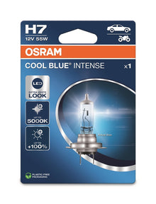 ЛАМПА АВТО OSRAM BLUE INTENSE 55Вт 12В H7