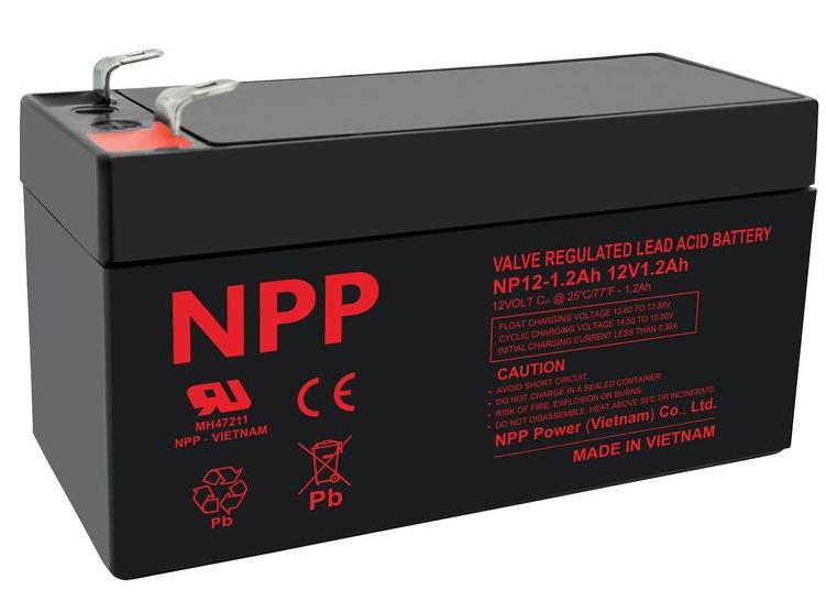 Battery NPP, 12V 1.2 AH