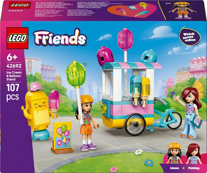Konstruktorius LEGO® Friends Ledų kioskas 42692, 107 vnt.