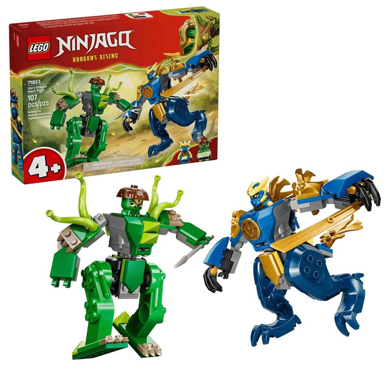 Konstruktor LEGO Ninjago Bitwa robotów Jaya 71853, 107 elementów