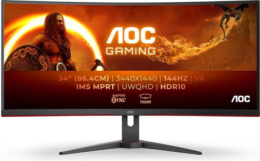 MONITOR AOC CU34G2XP/BK 34CALE