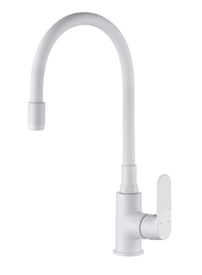 Kitchen mixer Invena Joga Plus BZ-32-P02-C, white