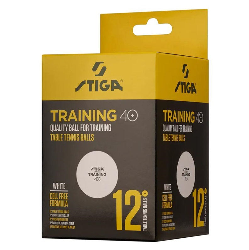 Table Tennis Ball Stiga 1110-2610-12, 40 mm, 12 pcs.