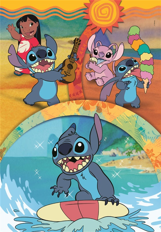 Puzzle Clementoni Disney Stitch 25042, 38x27, 104