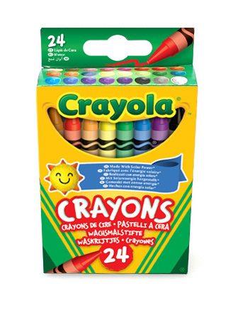 Kreidelės Crayola, 24 vnt.