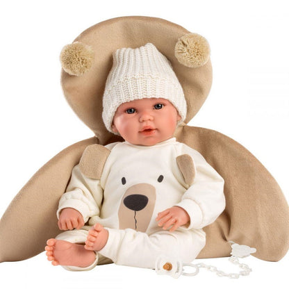 Lalka - niemowlę Llorens Newborn 63645, 36 cm