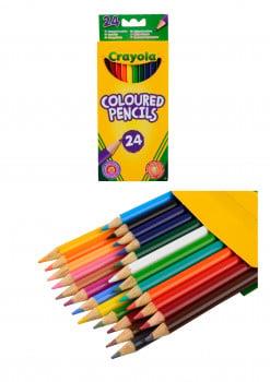 Spalvoti pieštukai Crayola, 24 vnt.
