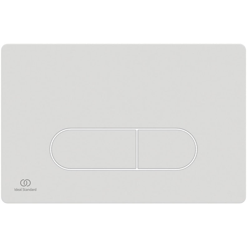 OLEAS M1 F/PLATE DUAL WHITE IS