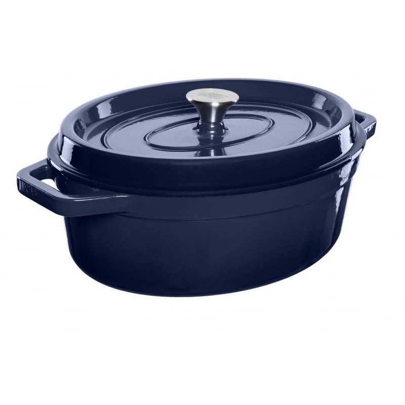 POT WITH LID 5.6L BLUE