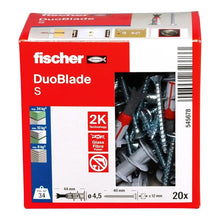 Дюбель Fischer DuoBlade, 29 мм x 4.5 мм, 20 шт.