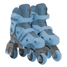 Rolki Globber Learning Skates 2w1, niebieskie, 30-33