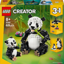 LEGO® Creator Wild Animals: Panda Family 31165, 626 vnt.